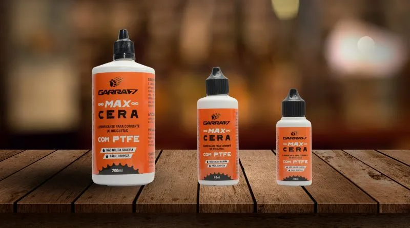 Cera para corrente de Bike