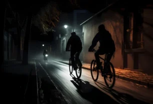 Como pedalar à noite com segurança